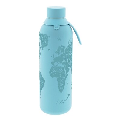 BOTELLA TERMICA 750 ML MINT MAP