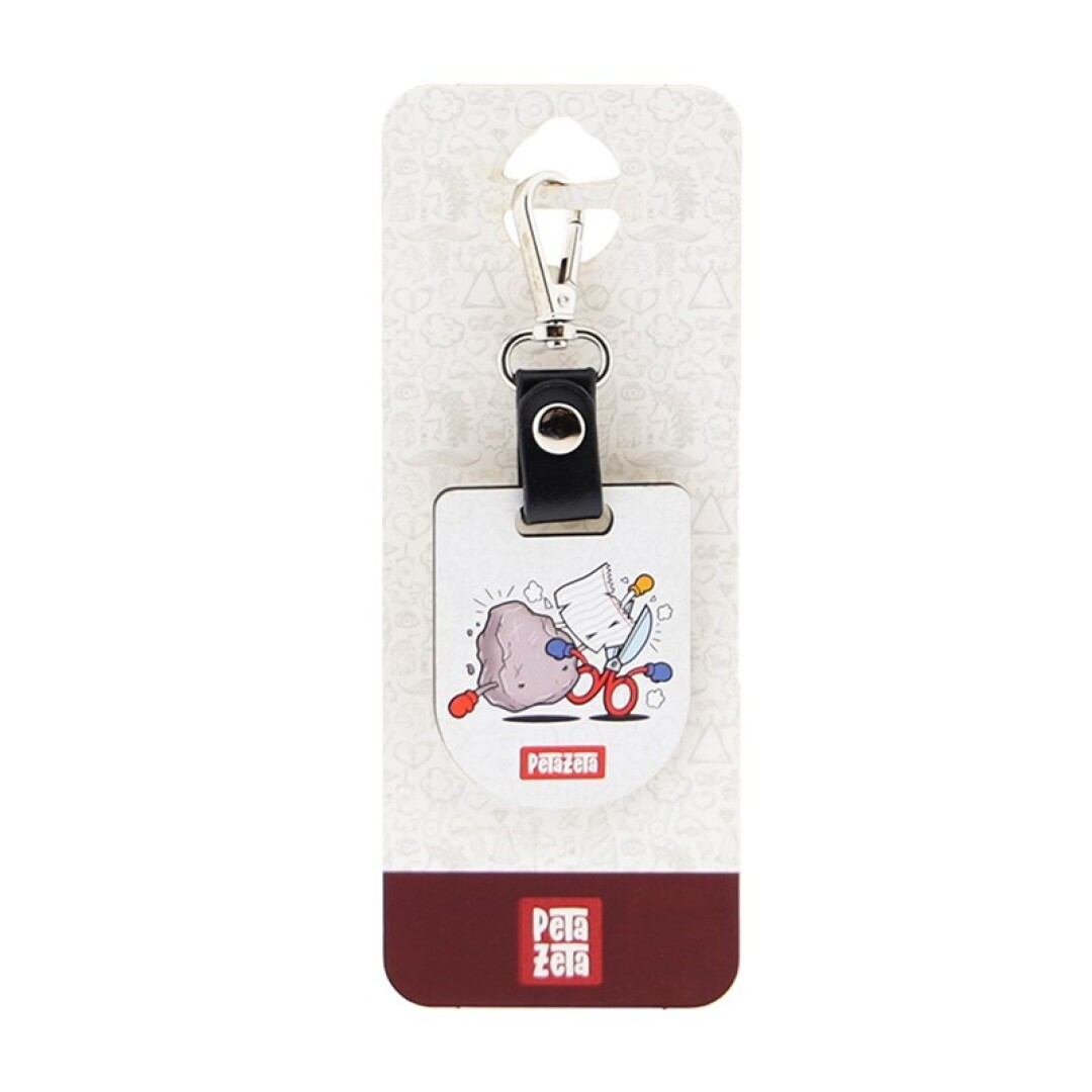 LLAVERO / KEYCHAIN - ROCK, PAPER, SCISSORS