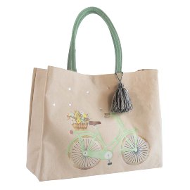 BOLSA SHOPPER ARTEBENE BICICLETA