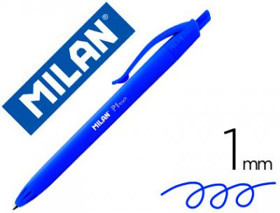 BOLIGRAFO MILAN TOUCH AZUL