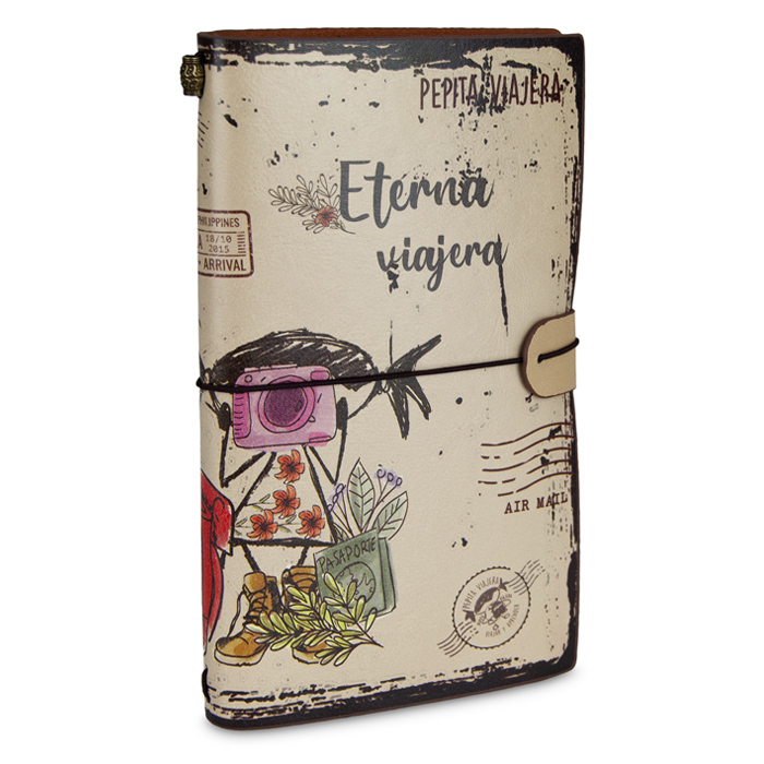 NOTEBOOK DE VIAJE ETERNA PEPITA VIAJERA