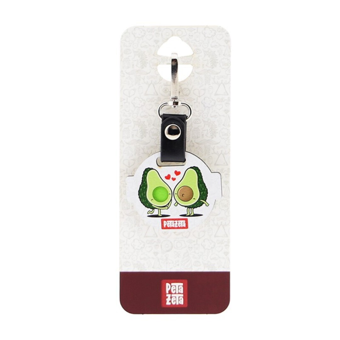 LLAVERO / KEYCHAIN - AVOCADO COUPLE