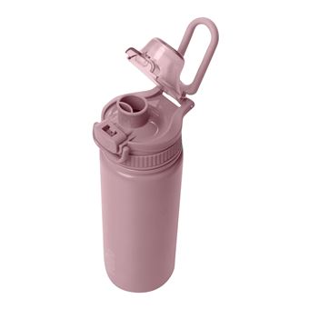 BOTELLA ACERO 550 ML ROSA EMPOLVADO TOTTO