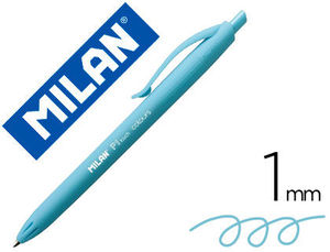 BOLIGRAFO MILAN TOUCH AZUL TURQUESA