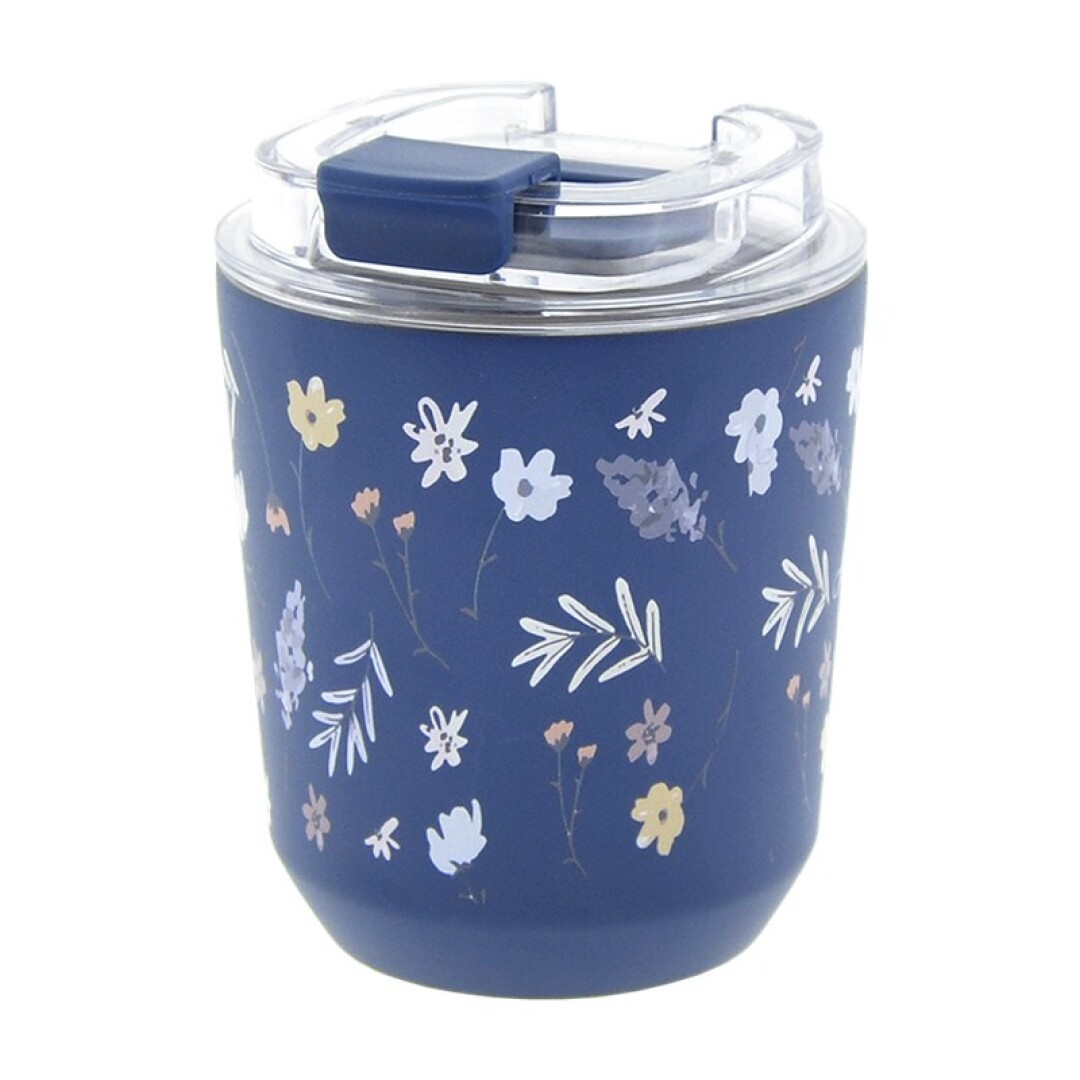 VASO TERMICO 280 ML BLUE FLORAL