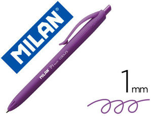 BOLIGRAFO MILAN TOUCH MALVA