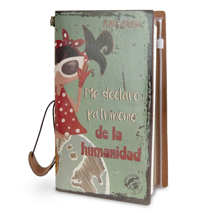 NOTEBOOK DE VIAJE PATRIMONIO PEPITA VIAJERA