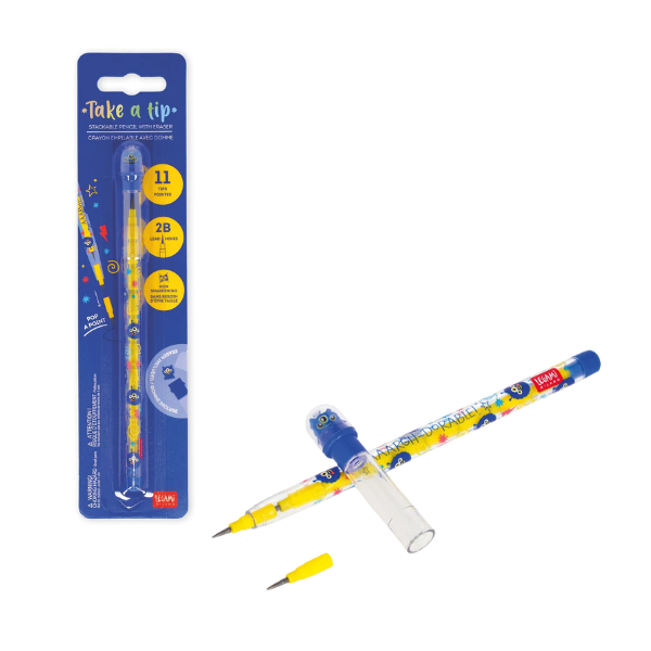 PORTAMINAS APILABLE MONSTER LEGAMI