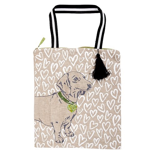 BOLSA ARTEBENE SHOPPER ALGODON PERRO