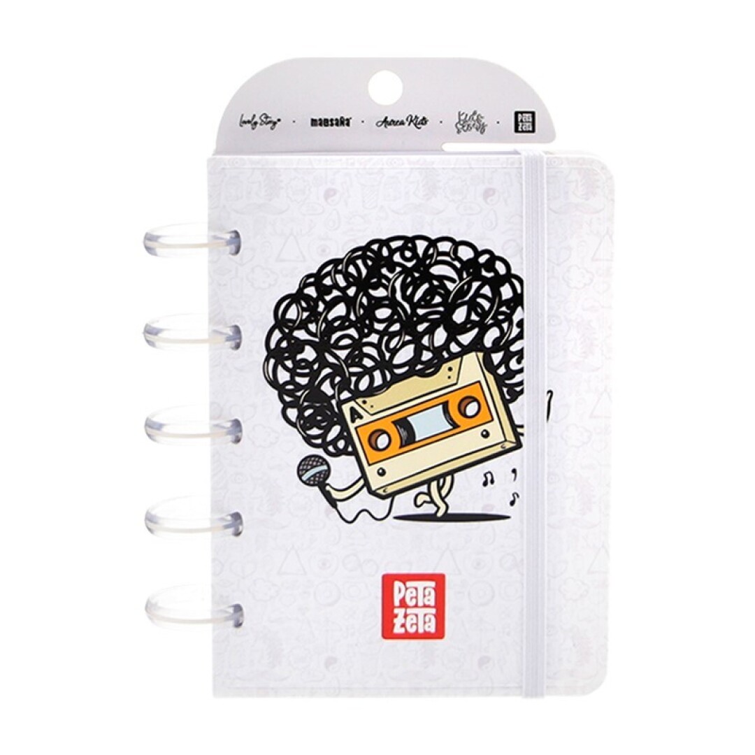 CUADERNO / NOTEBOOK A6 - ICE AFRO CASSETTE